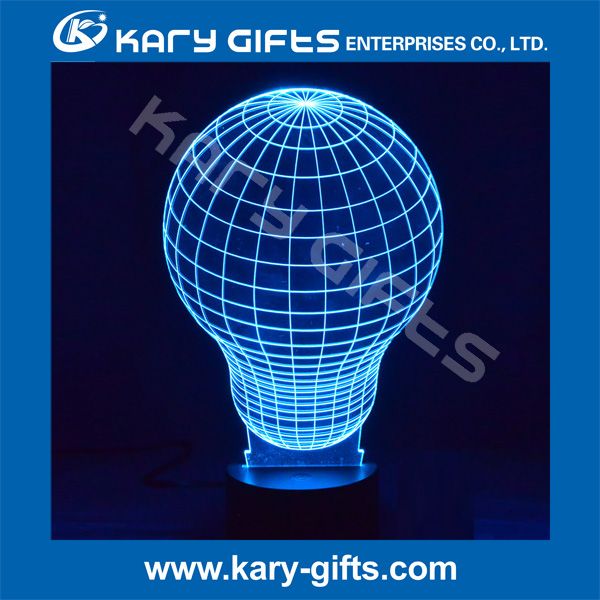 3d acrylic led illusion table lamp