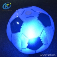 Glowing Tap Sensor Football Outdoor Beach Inflatable LED PVC Ball