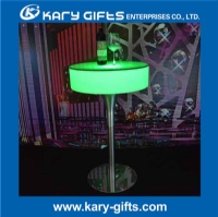 Rechargeable Plastic Illuminated LED Bistro Tables